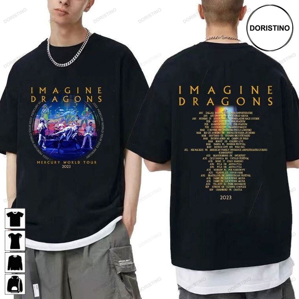 Imagine Dragon Mercury World Tour 2023 Imagine Dragon Trending Style