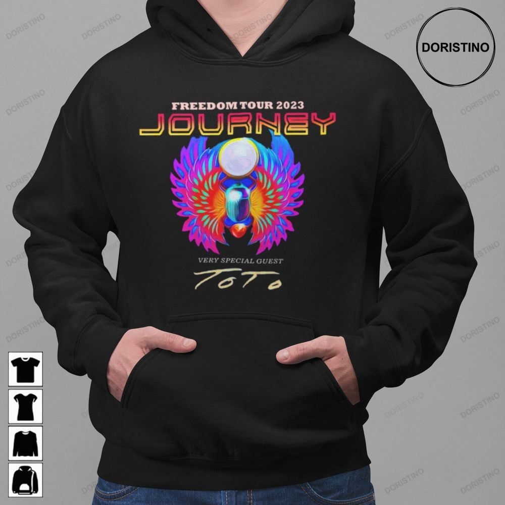 Journey 2023 Freedom Tour Rock Tour 2023 Merch Awesome Shirts