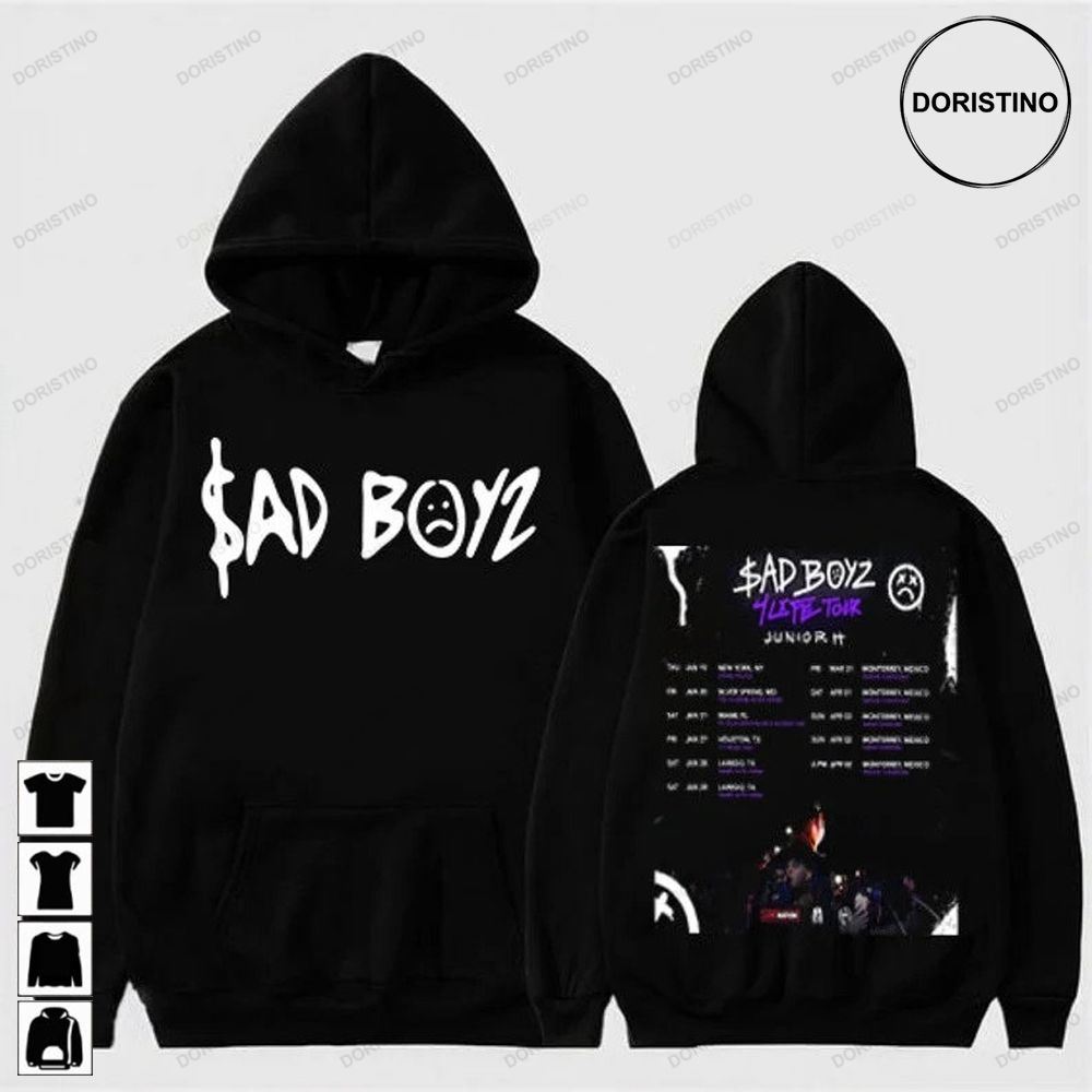 Junior H Sad Boyz Tour 2023 Dates Merch Junior H Rapper Sad Trending Style