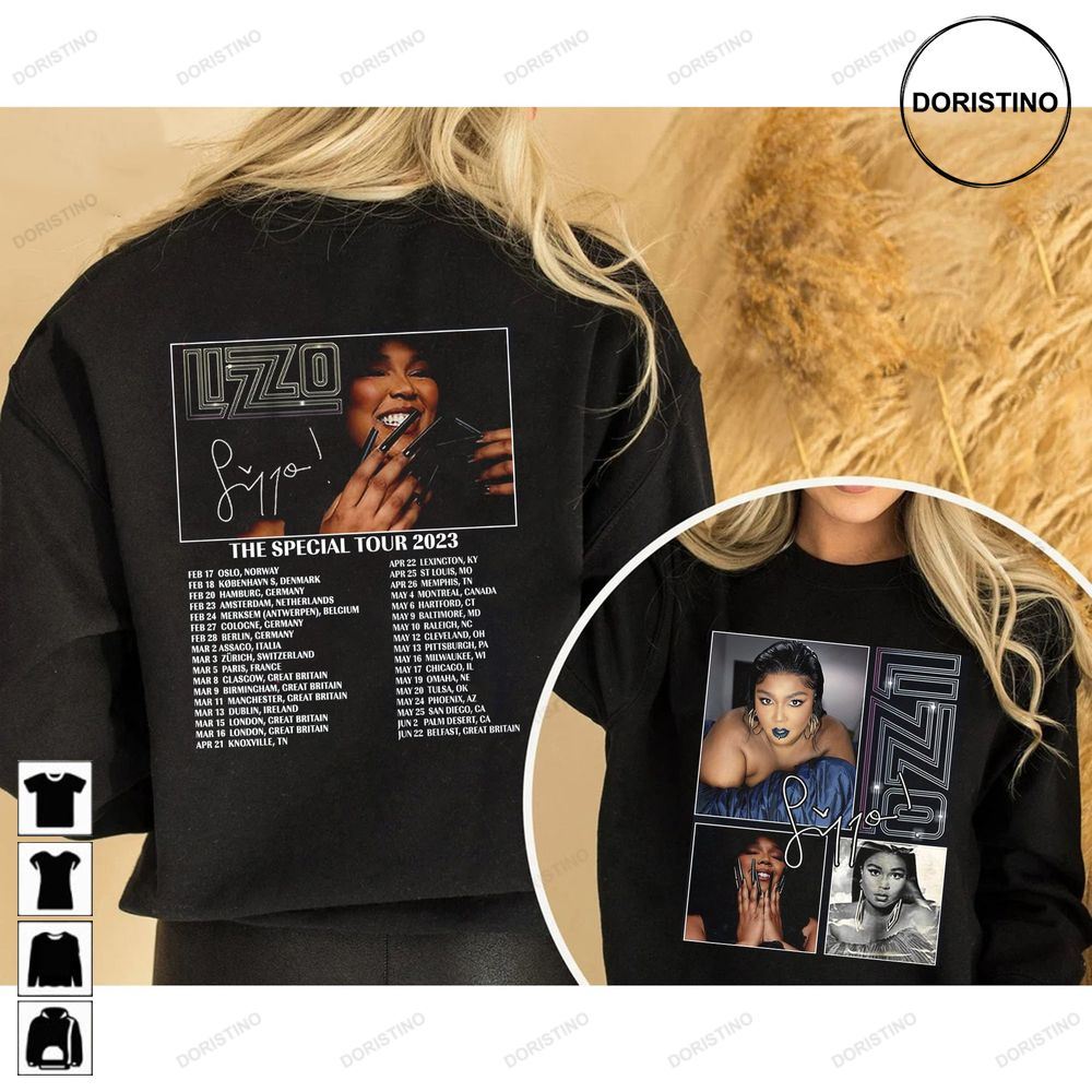 Lizzo Special World Tour 2023 Lizzo Concert Limited Edition T-shirts