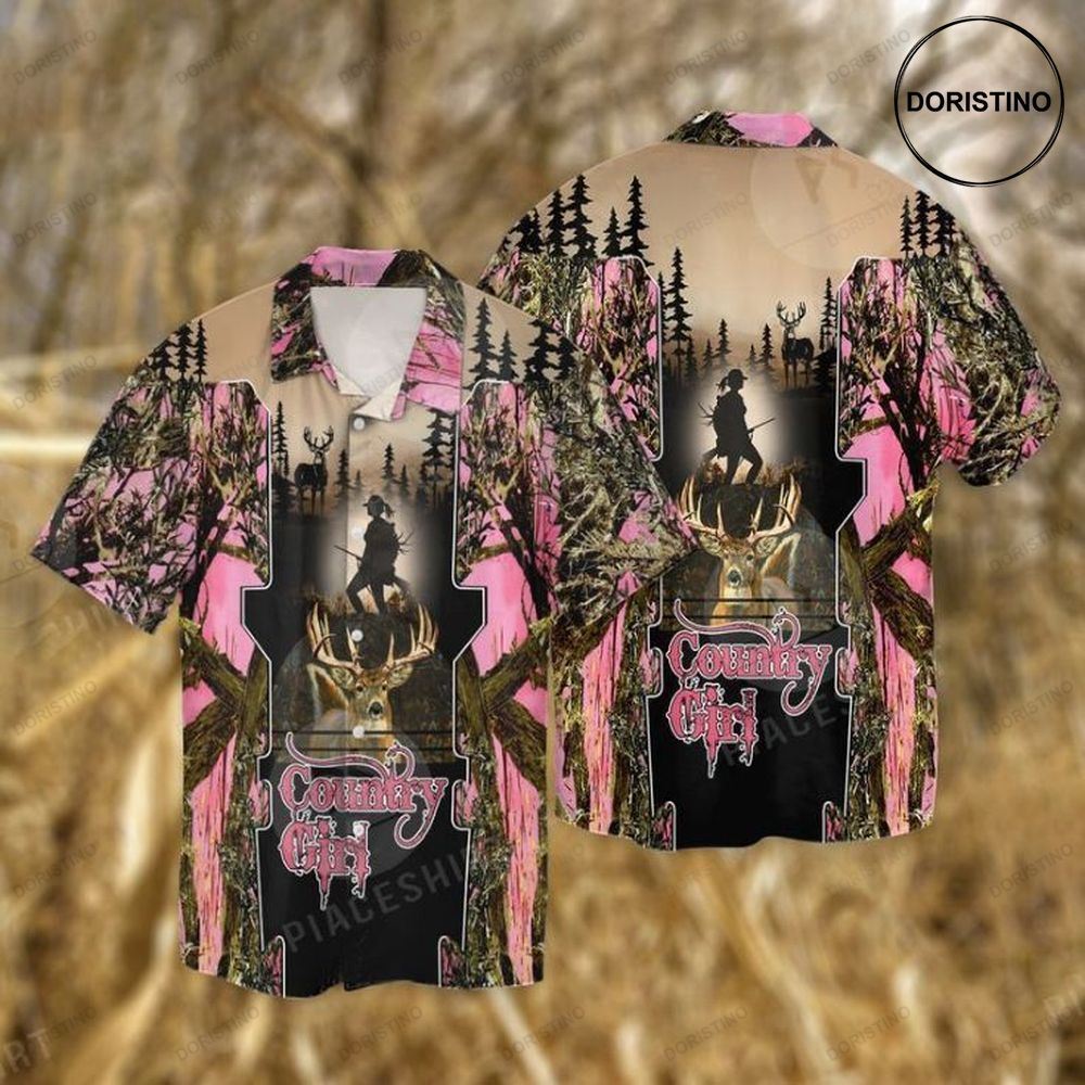 Deer Hunter Country Girl Limited Edition Hawaiian Shirt