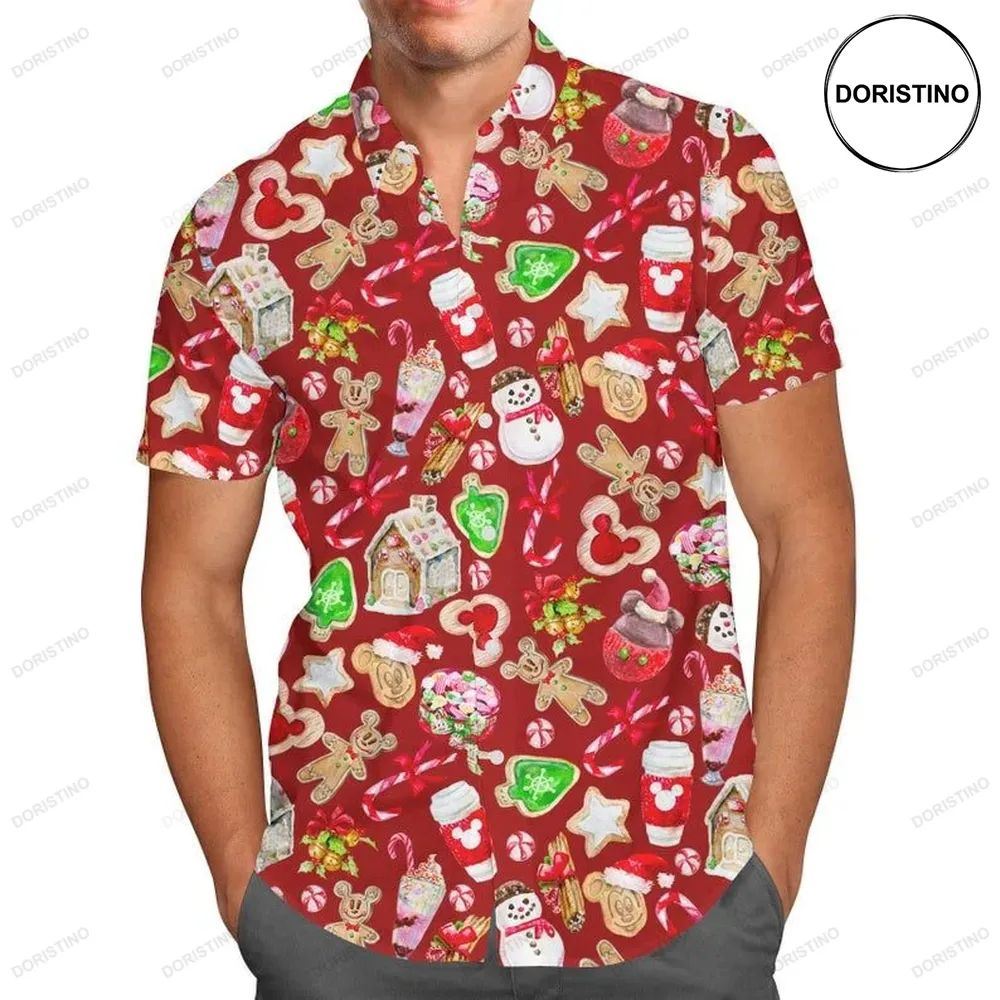 Disney Christmas Snack Goals Christmas Disney Limited Edition Hawaiian Shirt