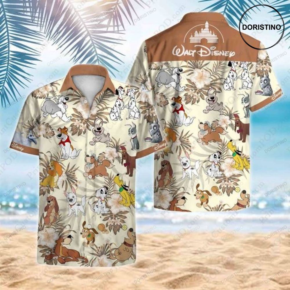 Dogs Disney Limited Edition Hawaiian Shirt