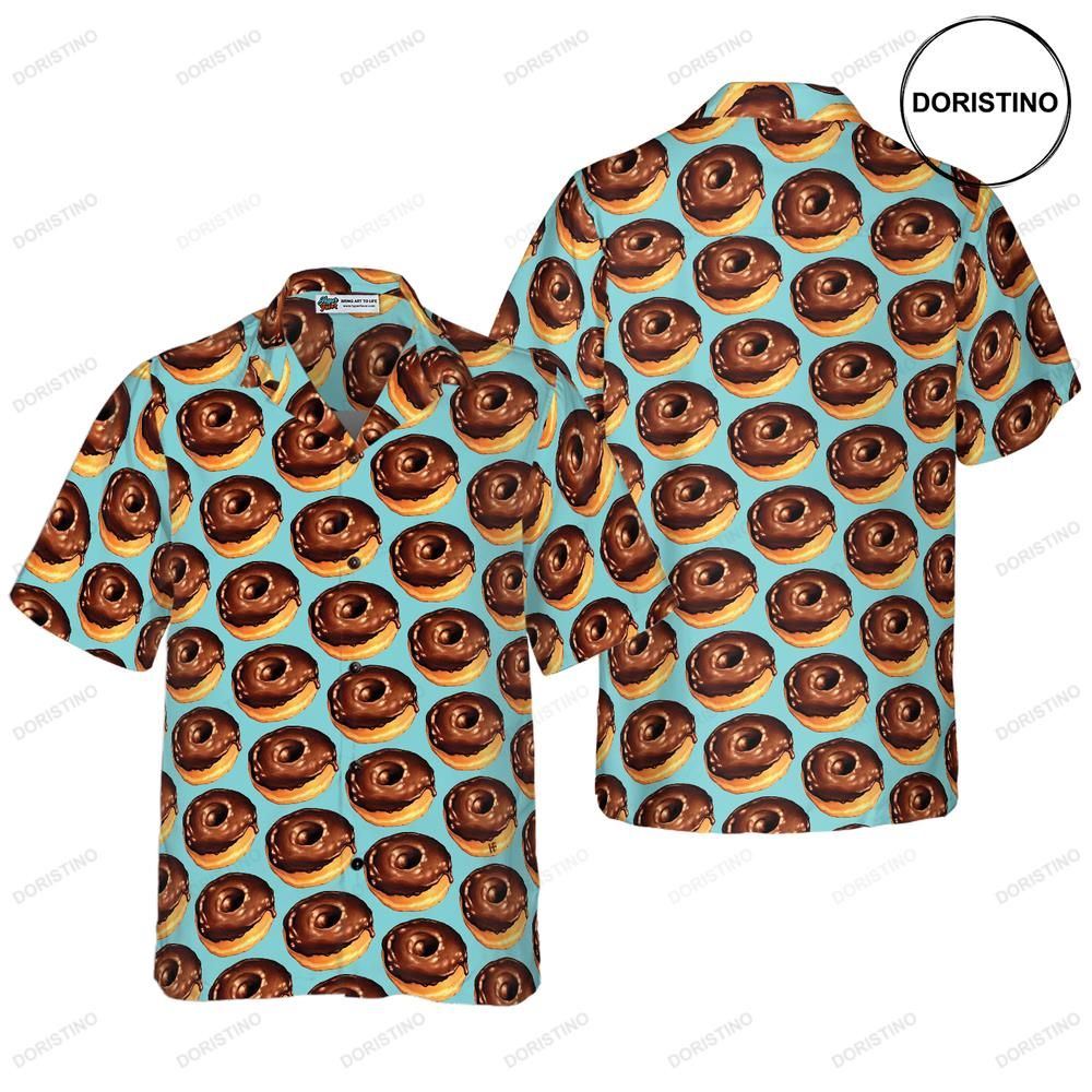Donuts Lover For Men Awesome Hawaiian Shirt