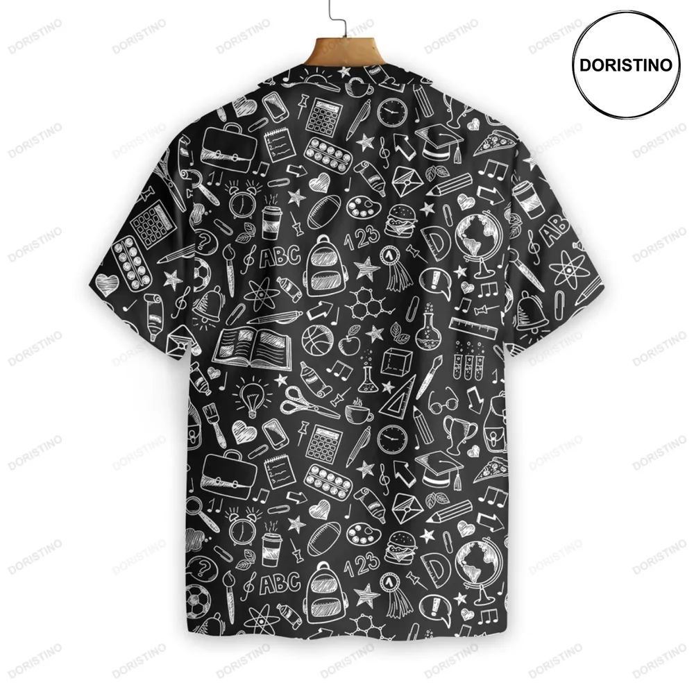 Doodle School Chalkboard Limited Edition Hawaiian Shirt