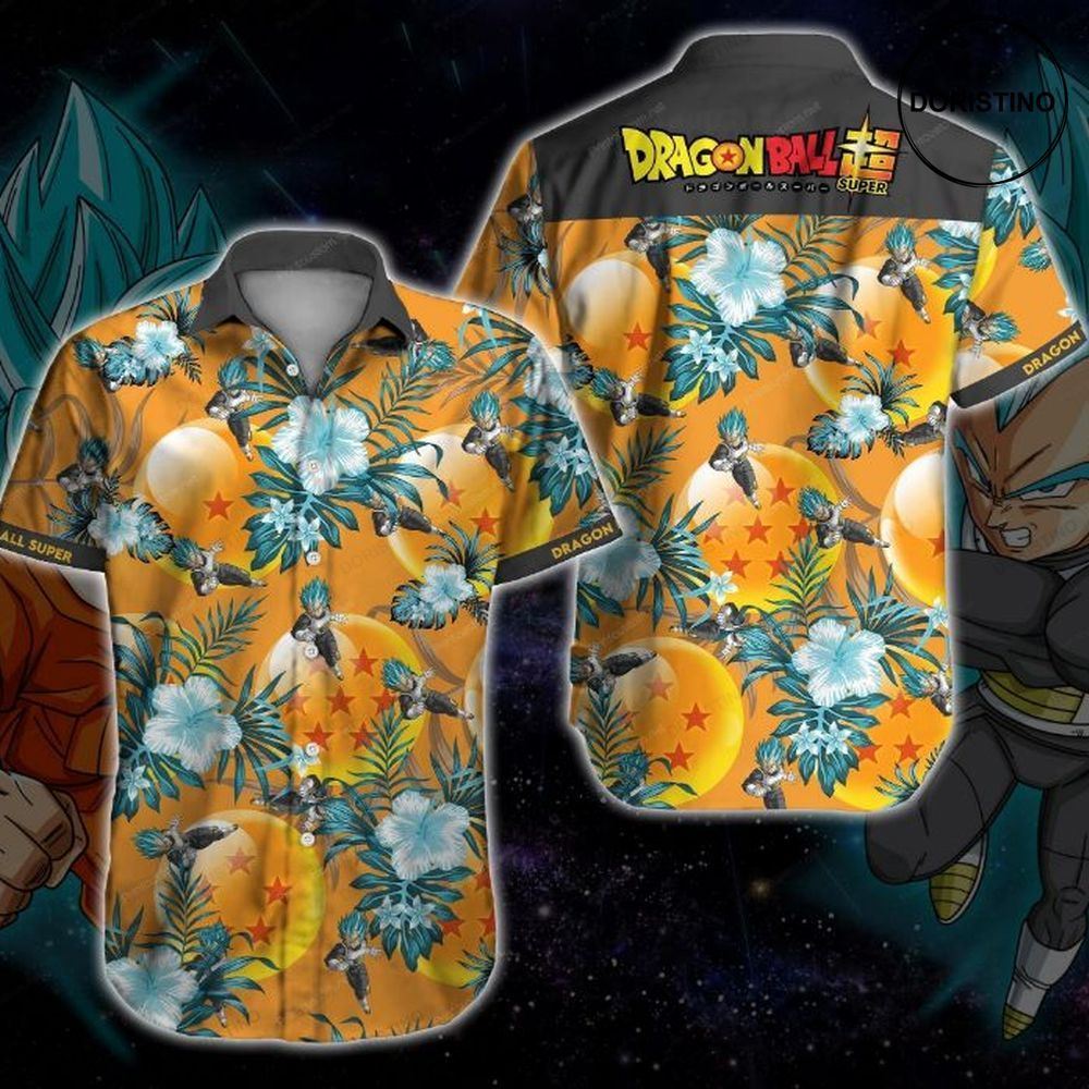 Dragon Ball Super Vegeta Awesome Hawaiian Shirt