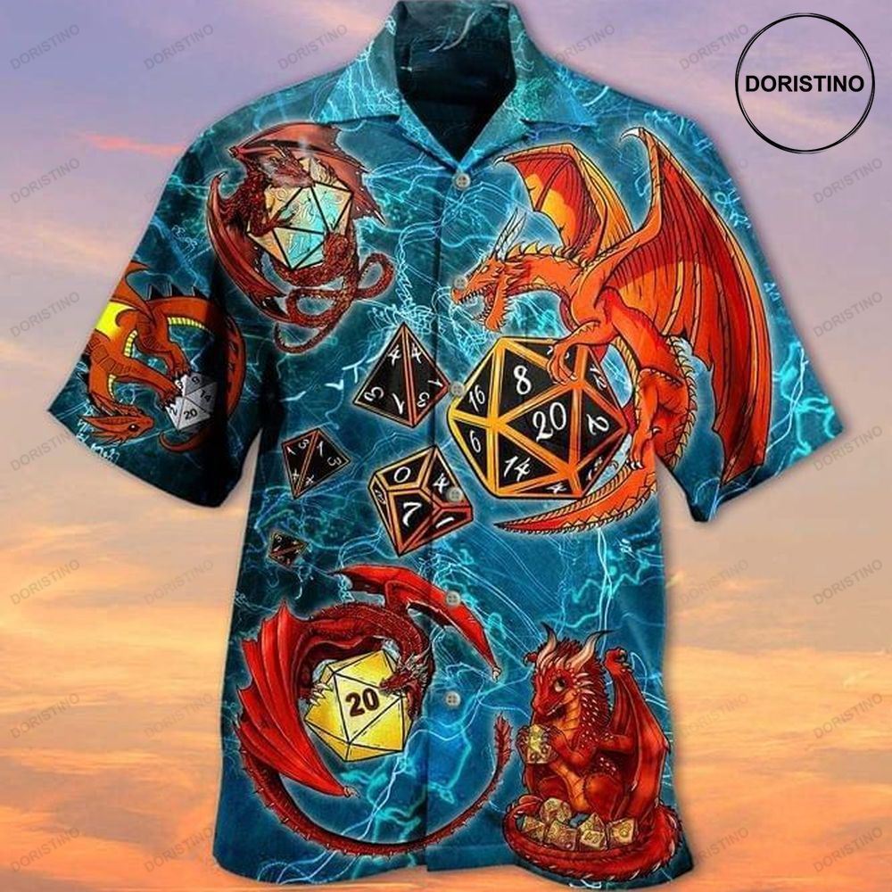 Dragon Print Limited Edition Hawaiian Shirt