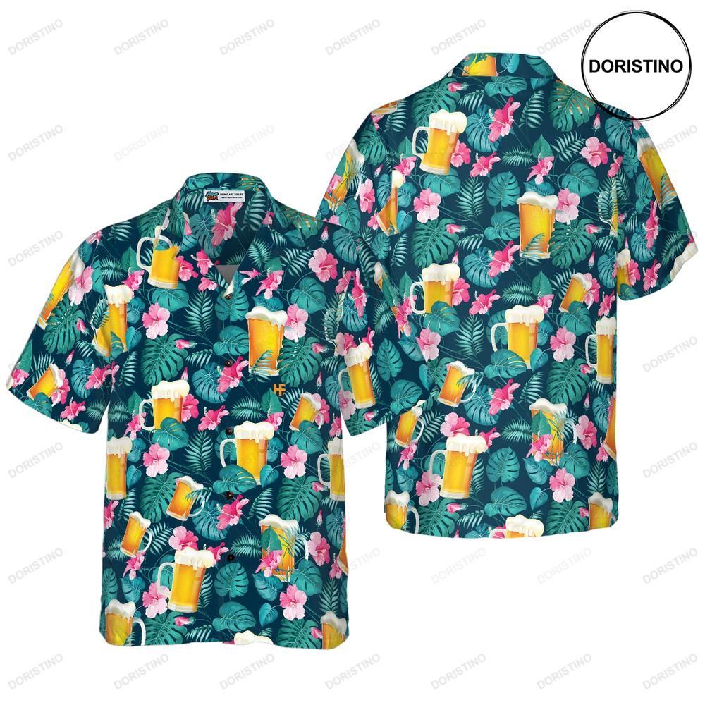 Drink Beer Alcohol Tropical Limited Edition Hawaiian Shirt