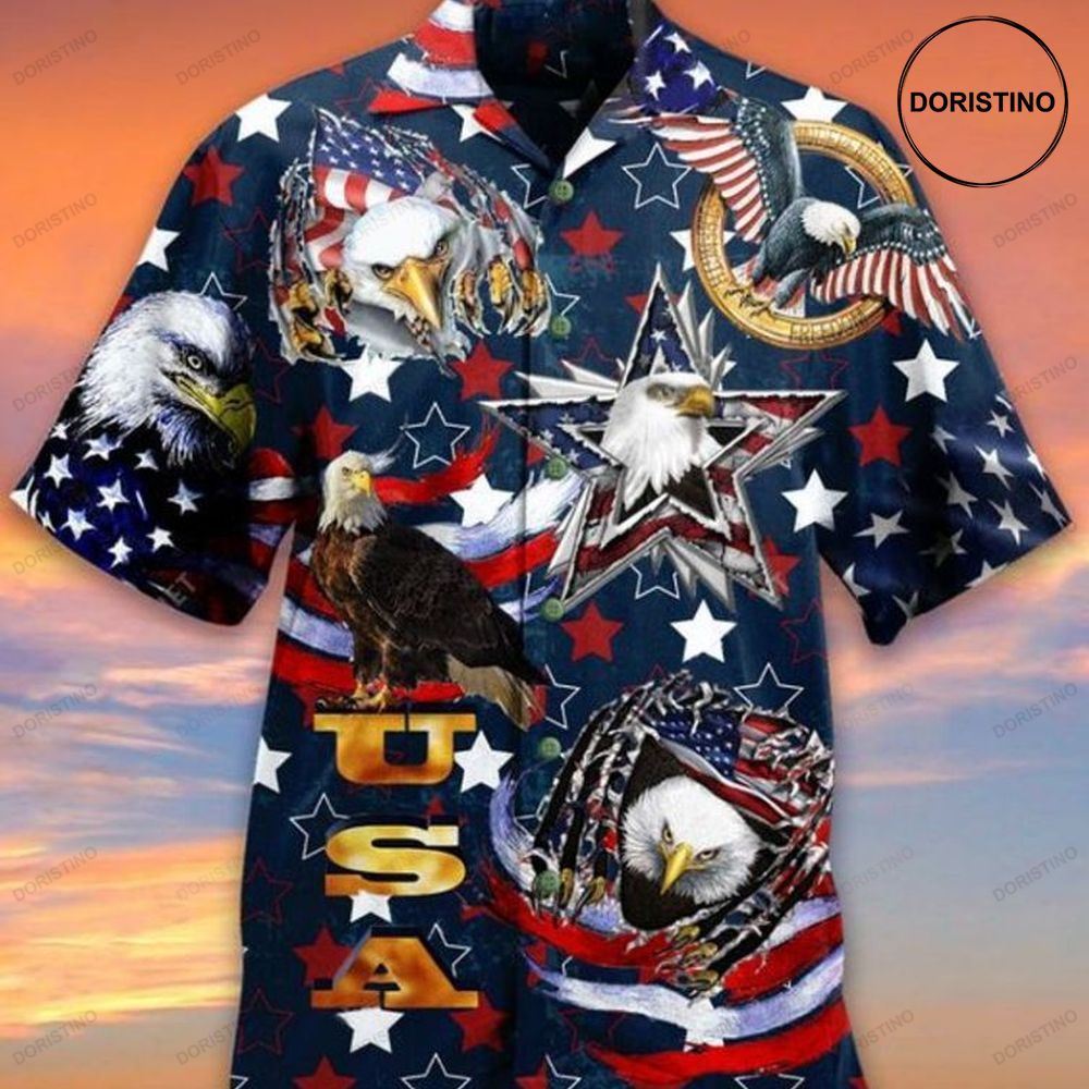 Eagle Veteran Hawaiian Shirt