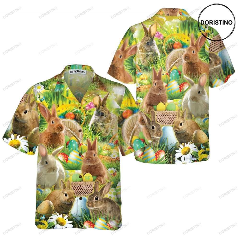 Easter Bunnies Easter Bunny Funny Easter Easter Gift Ideas Hawaiian Shirt