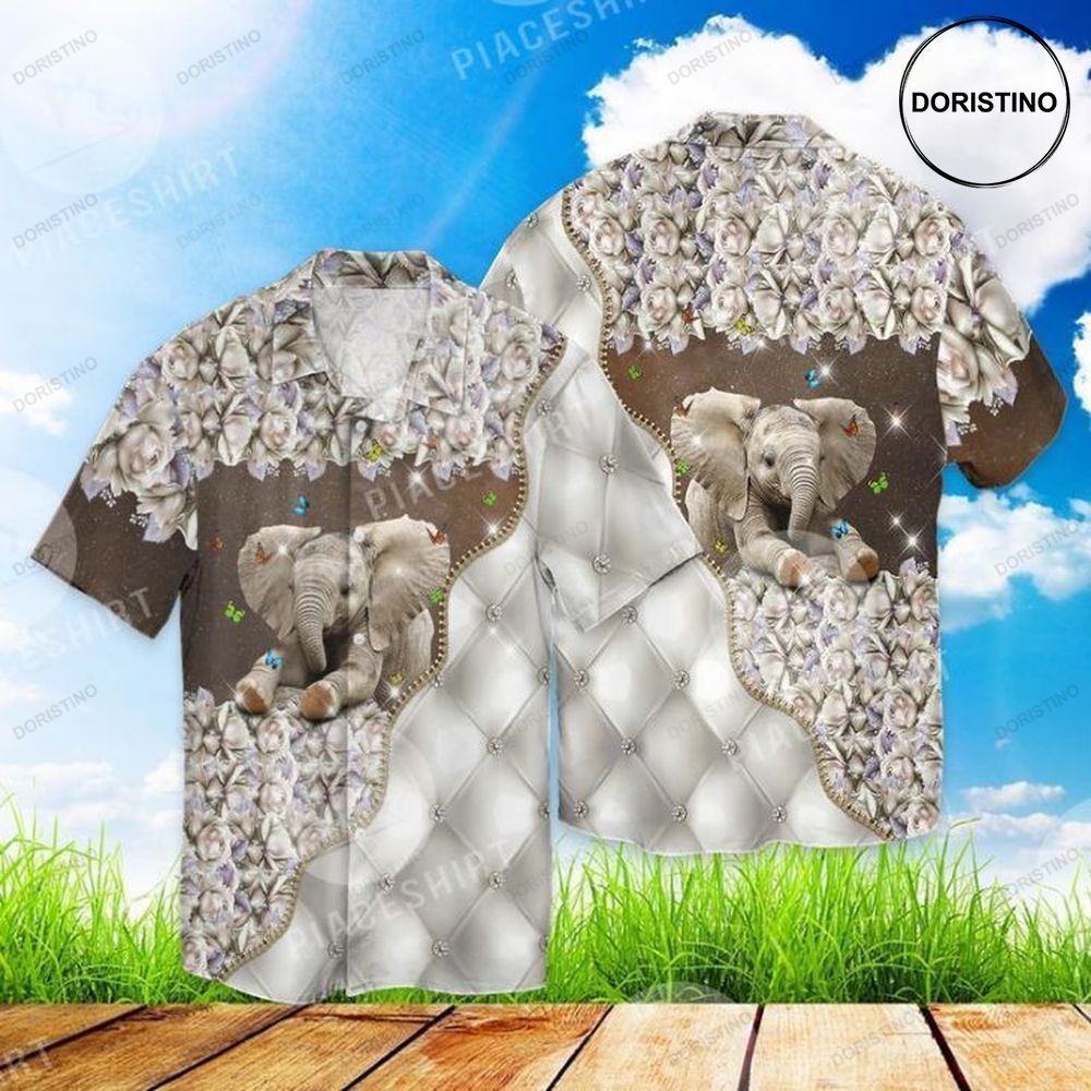 Elephant Awesome Hawaiian Shirt