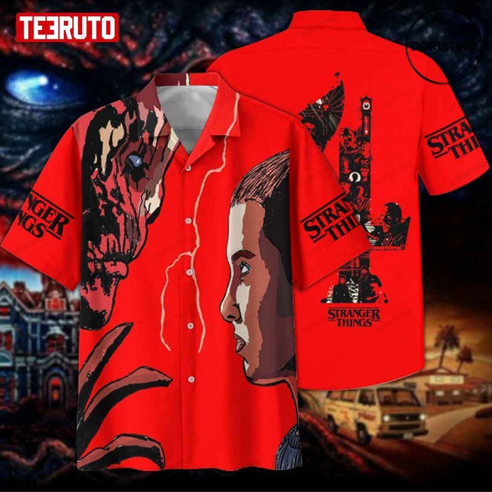 Eleven Vs Vecna Stranger Things Season 4 Hawaii Limited Edition Hawaiian Shirt