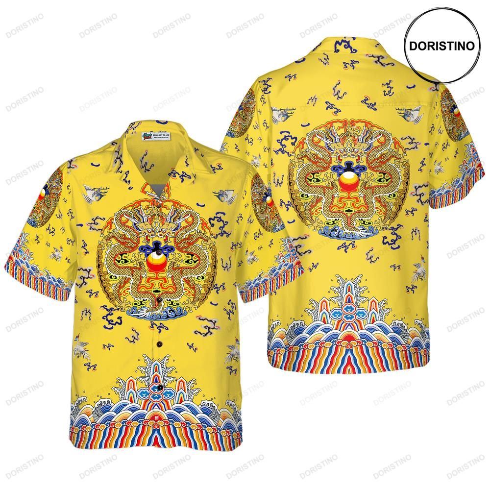 Emperor Chinese Dragons Royalty Awesome Hawaiian Shirt