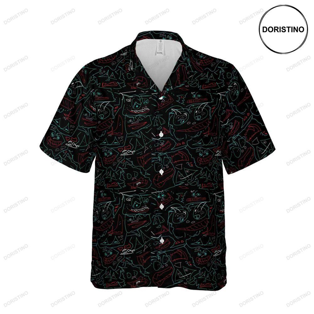 Face Line Art Limited Edition Hawaiian Shirt