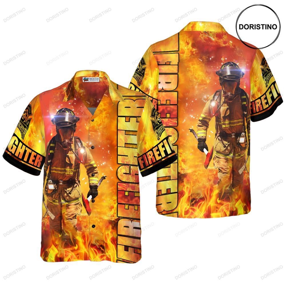 Firefighter Limited Edition Hawaiian Shirt