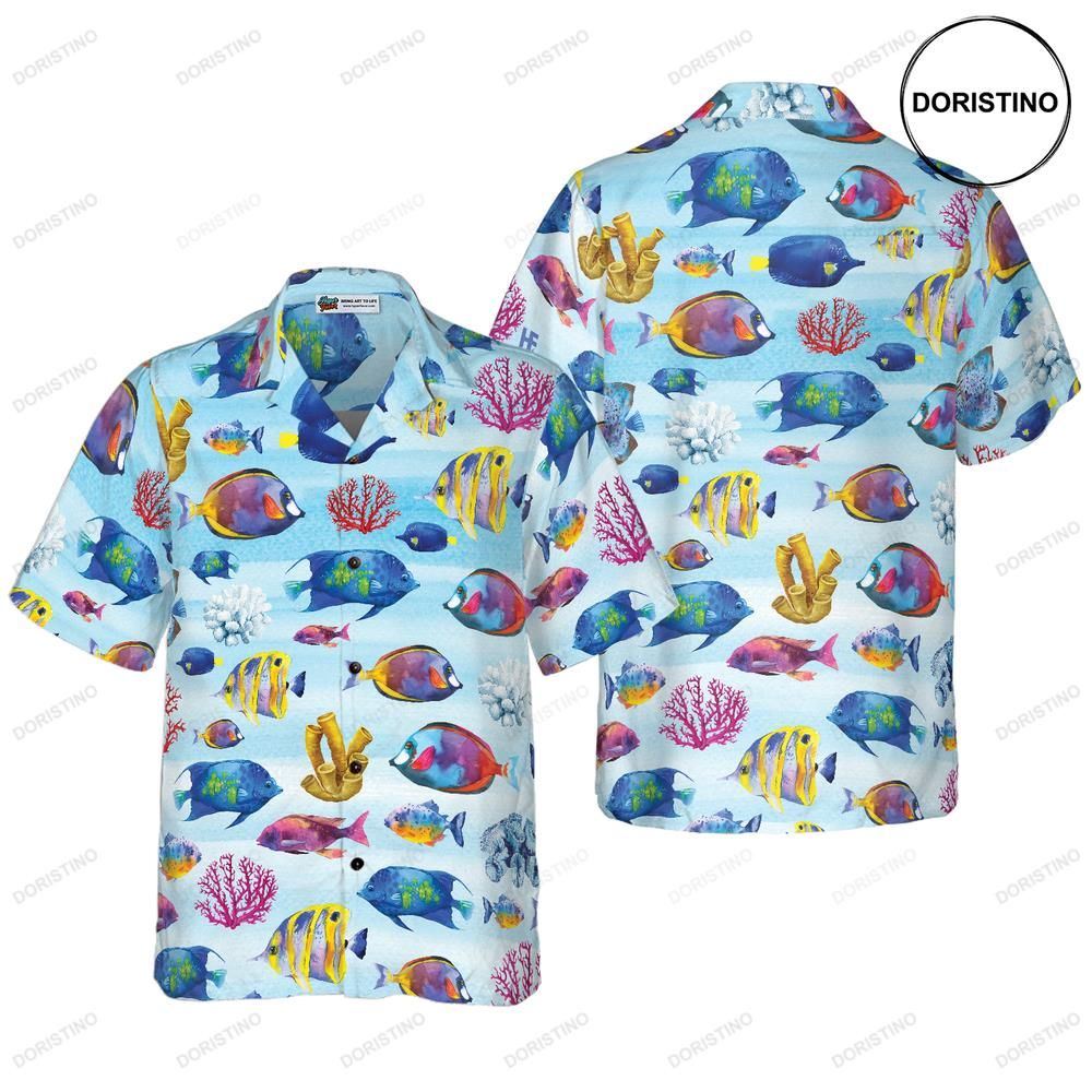 Fish And Corals Limited Edition Hawaiian Shirt