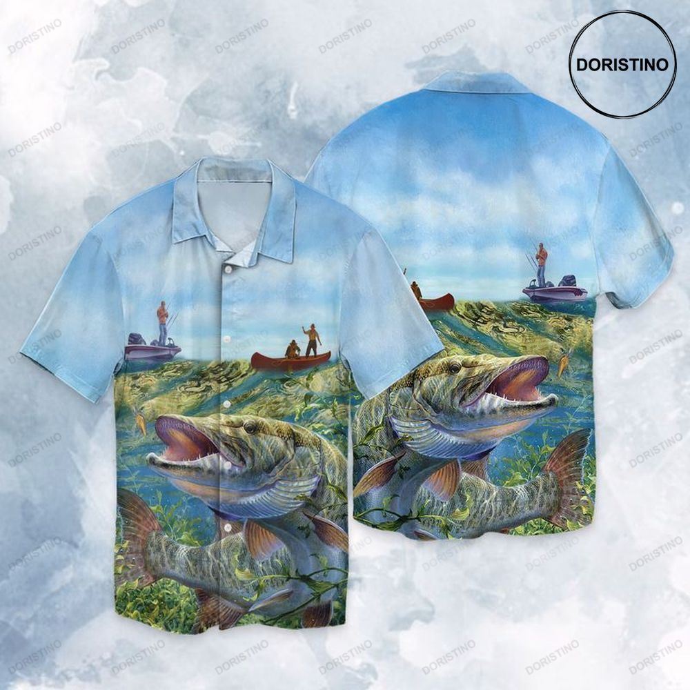 Fishermen Fishing Limited Edition Hawaiian Shirt