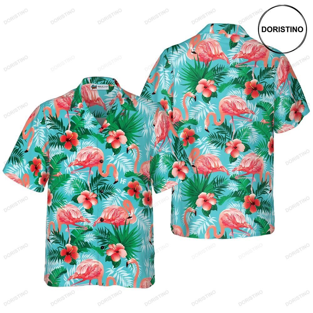Flamingo 04 Hawaiian Shirt