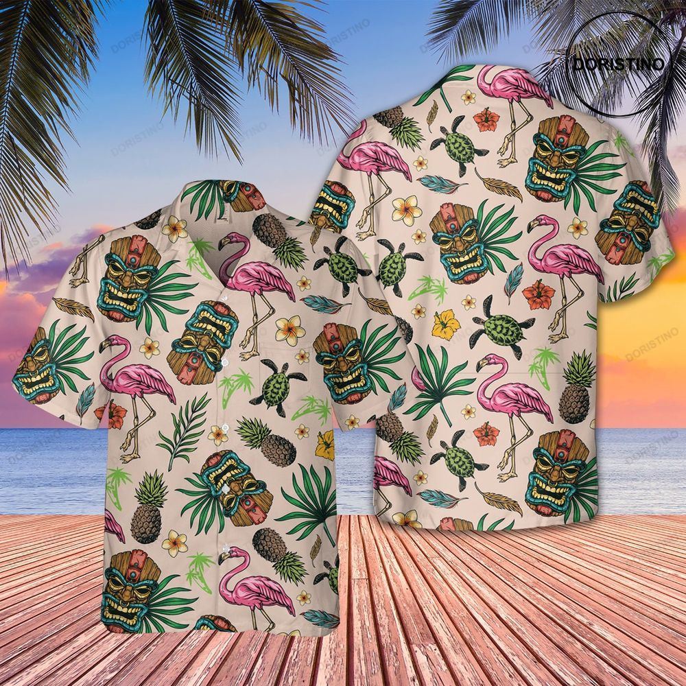 Flamingo Pattern Aloha 3d Limited Edition Hawaiian Shirt