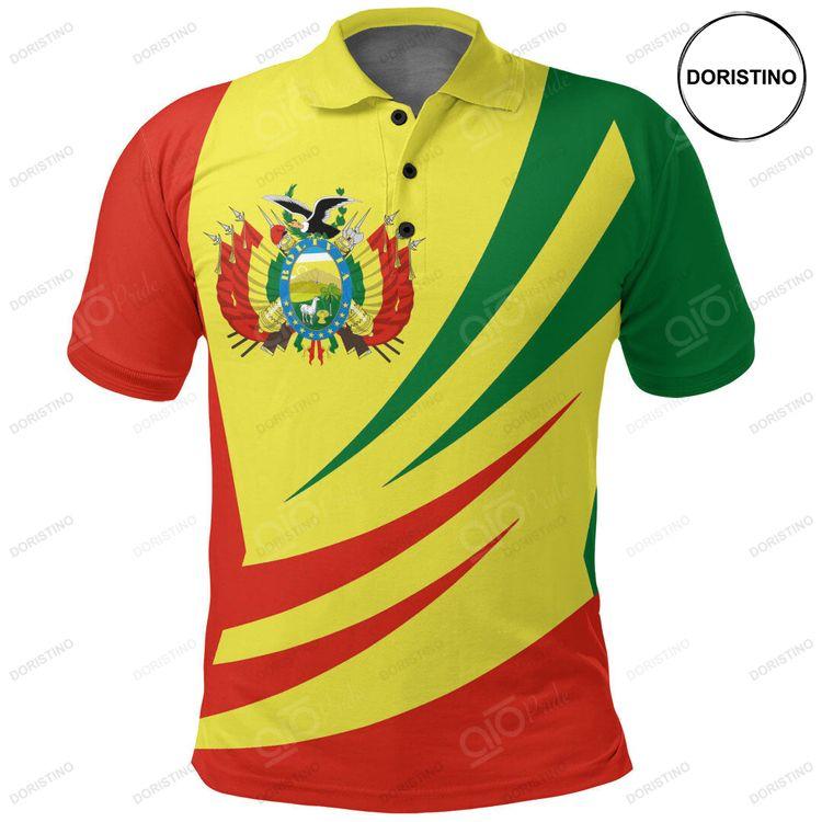 Bolivia Polo Shirt Bincjou Coat Of Arms Doristino Polo Shirt|Doristino Awesome Polo Shirt|Doristino Limited Edition Polo Shirt}