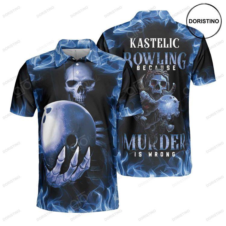 Bowling Murder Polo Shirt Doristino Polo Shirt|Doristino Awesome Polo Shirt|Doristino Limited Edition Polo Shirt}