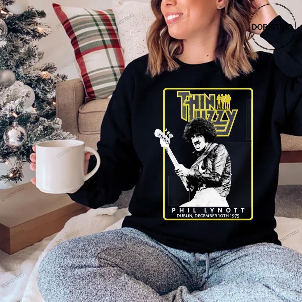 Retro Vintage Phil Lynott Thin Lizzy Rock For Everyone Shirts
