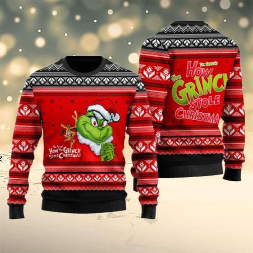 How The Grinch Stole Christmas Ugly Xmas Sweater