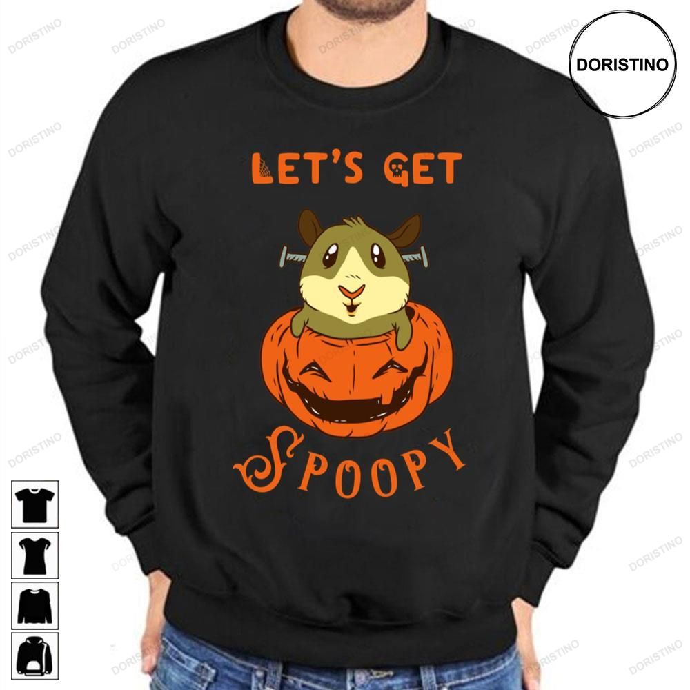 Lets Get Spoopy Halloween Hamster Limited Edition T-shirts