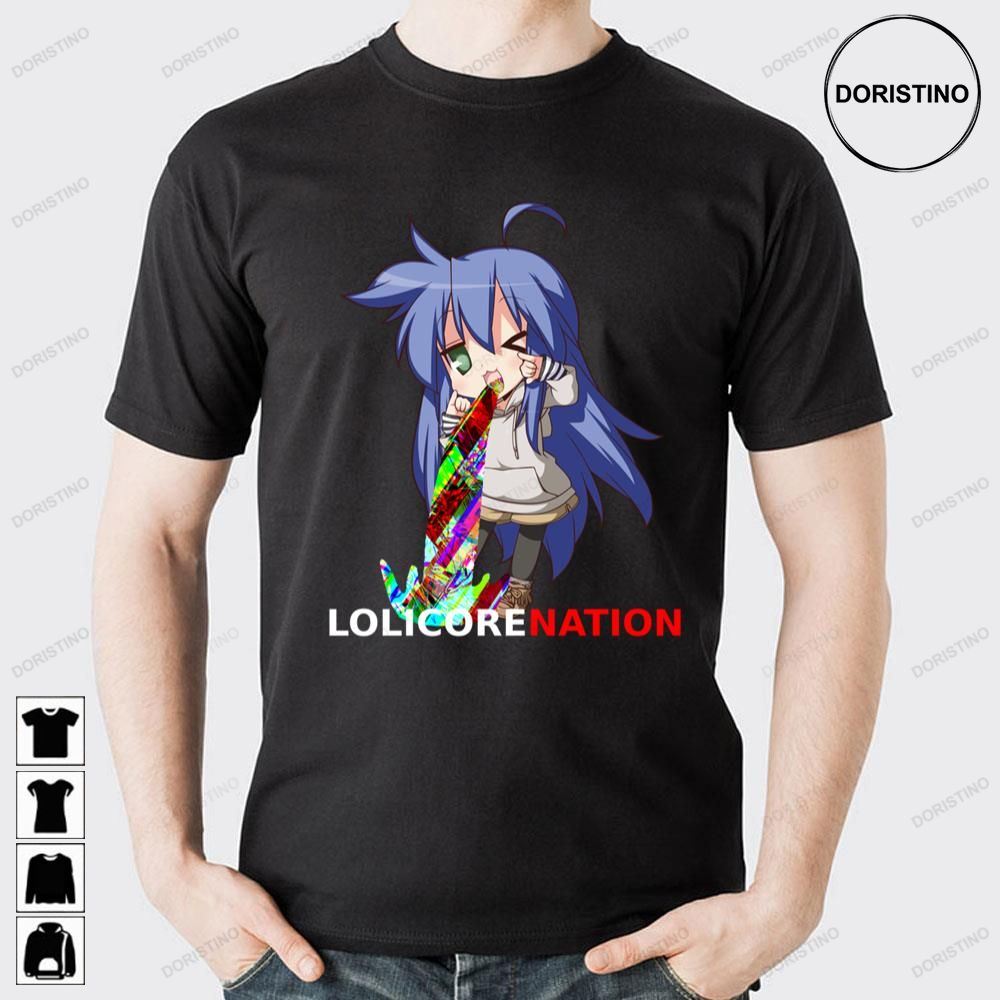 Lolicore Nation Glitch Vomi Lucky Star Limited Edition T-shirts