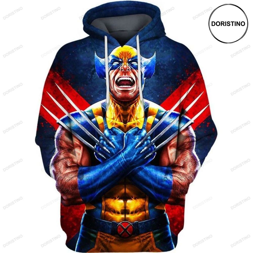Marvel Wolverine Awesome 3D Hoodie
