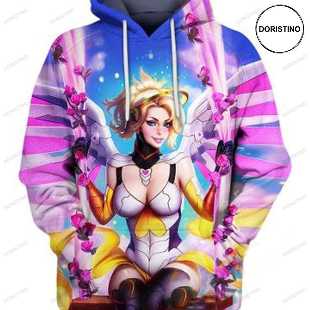 Mercy Overwatch Limited Edition 3d Hoodie