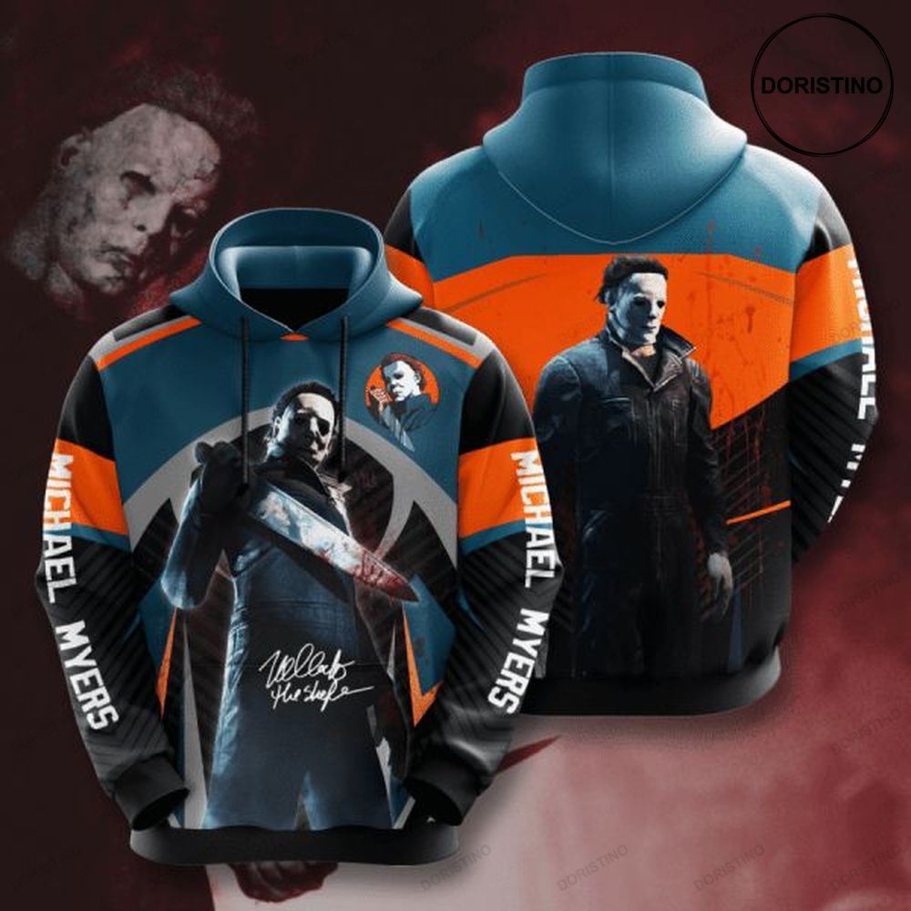 Michael Myers And Halloween Design Gift For Fan Custom Ed 1 Limited Edition 3d Hoodie