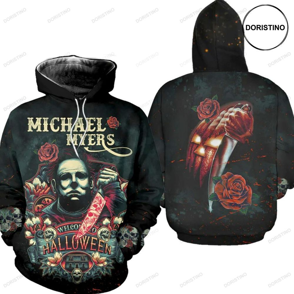 Michael Myers Halloween Horror Movie Awesome 3D Hoodie