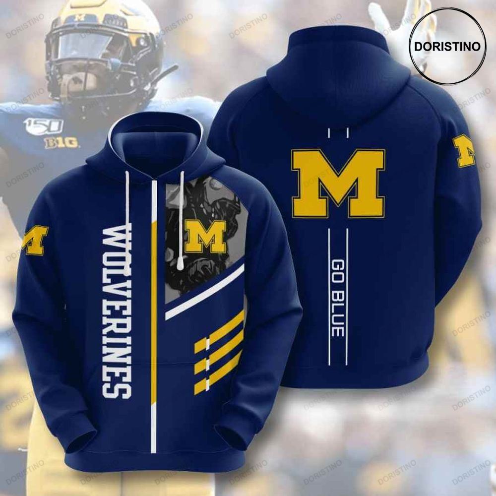 Michigan Wolverines Limited Edition 3d Hoodie