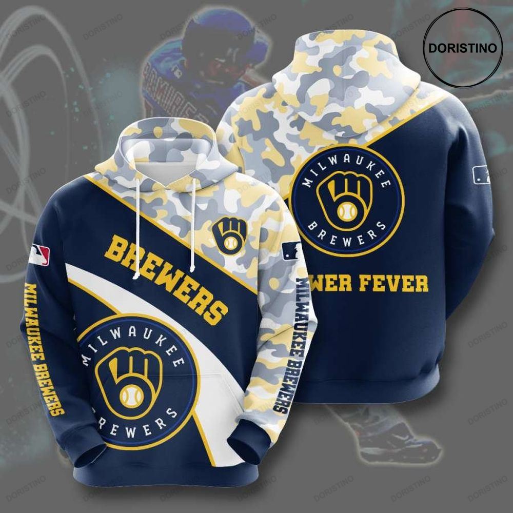 Milwaukee Brewers S Limited Edition 3d Hoodie