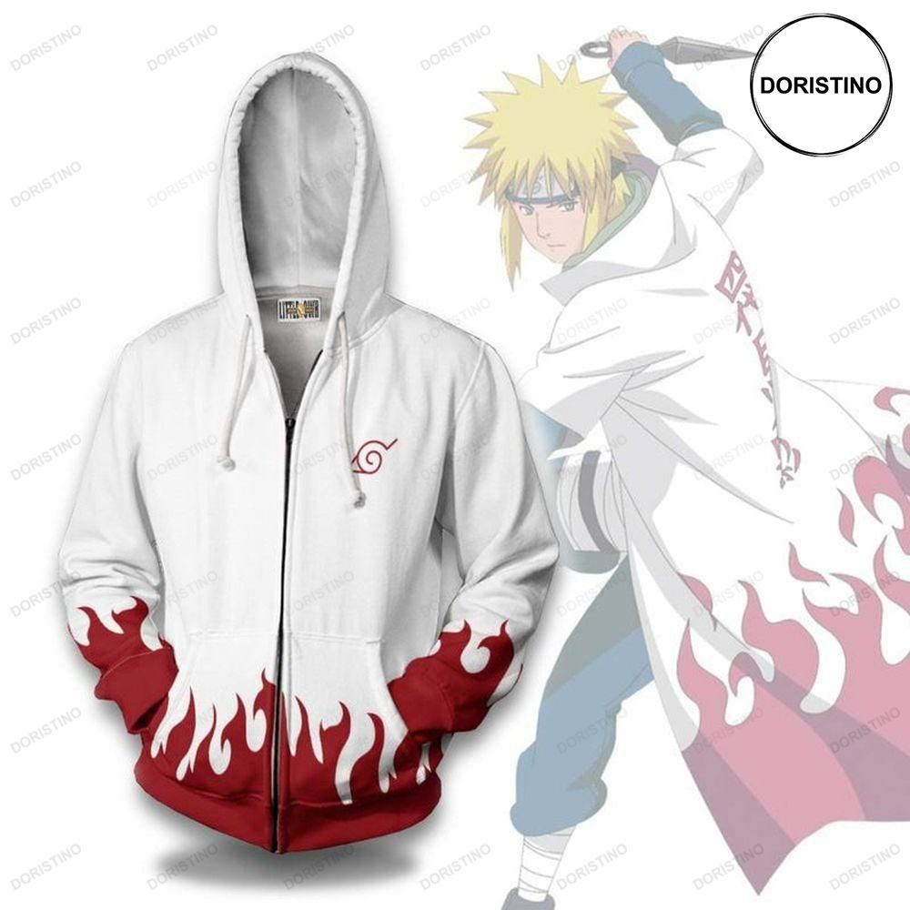 Minato Namikaze Nrt Clothes Cosplay Custom Anime Outfit Awesome 3D Hoodie