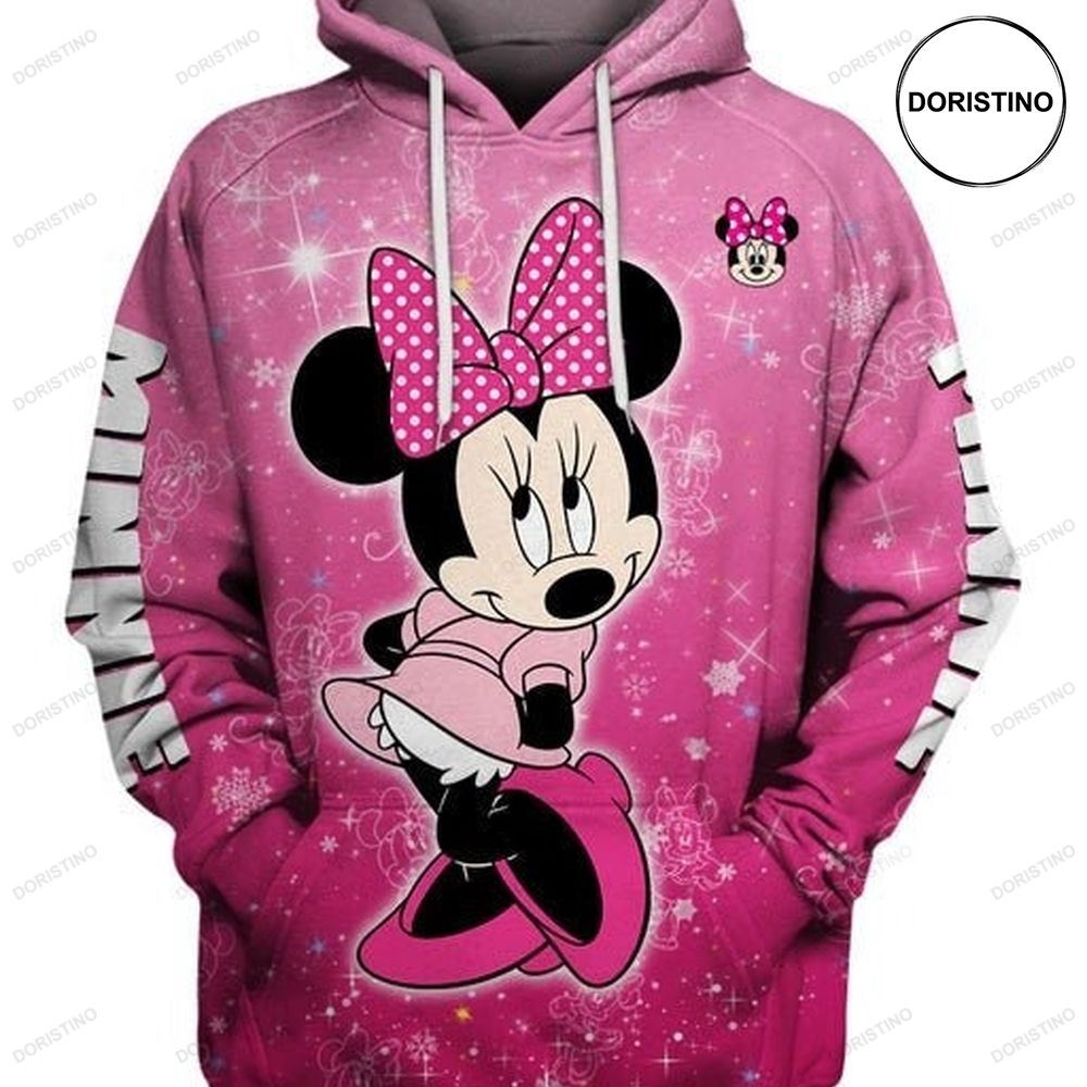 Minnie Mouse Cute To Daughter Gift Limited Edition 3d Hoodie
