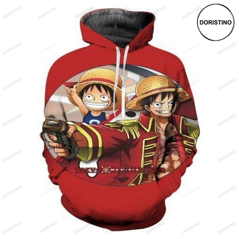 Monkey D Luffy Anime One Piece 5 Limited Edition 3d Hoodie