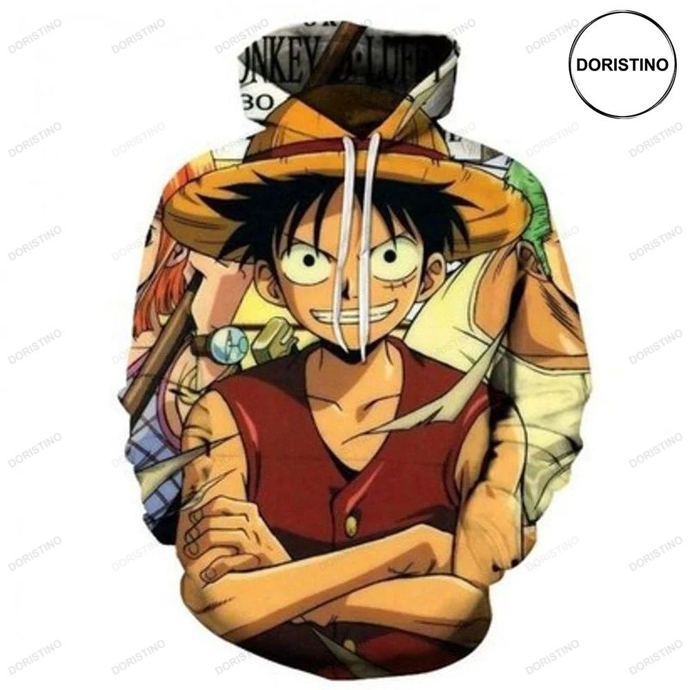 Monkey D Luffy One Piece Awesome 3D Hoodie
