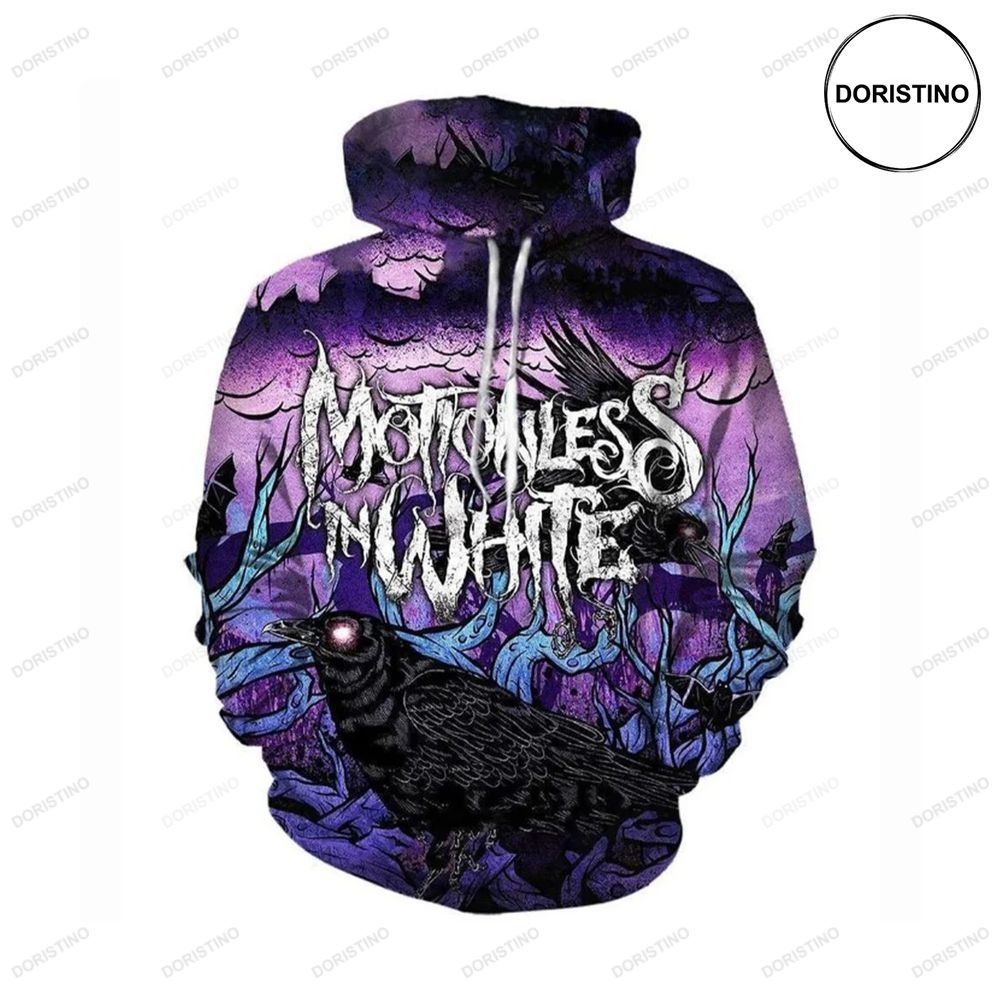 Motionless In White Band Metalcore Graphic Limited Edition 3d Hoodie
