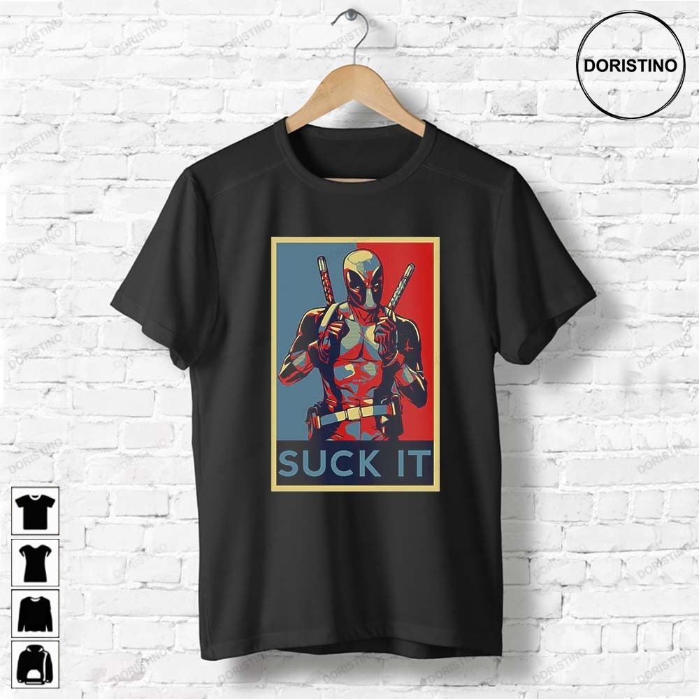 Funny Suck It Deadpool American Superhero Unisex For Men Women Comic Fan Limited Edition T-shirts
