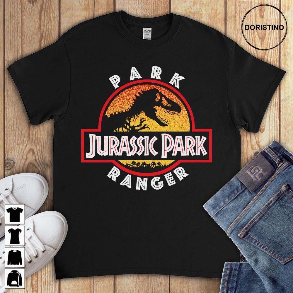 Jurassic Park Ranger T-rex Dinosaur Jurssic World Unisex For Men Women Limited Edition T-shirts