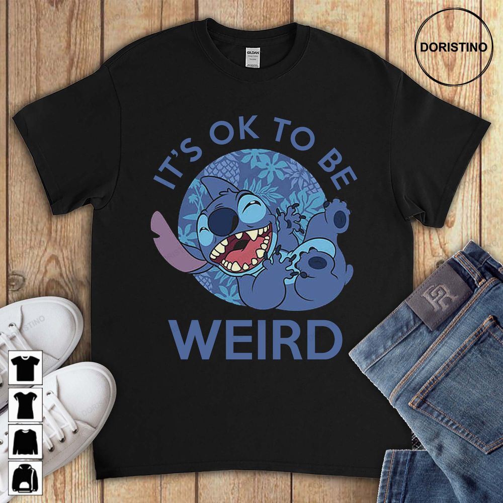 Lilo Stitch Be Weird Son Daughter Birthday Gift Unisex For Men Women Awesome Shirts