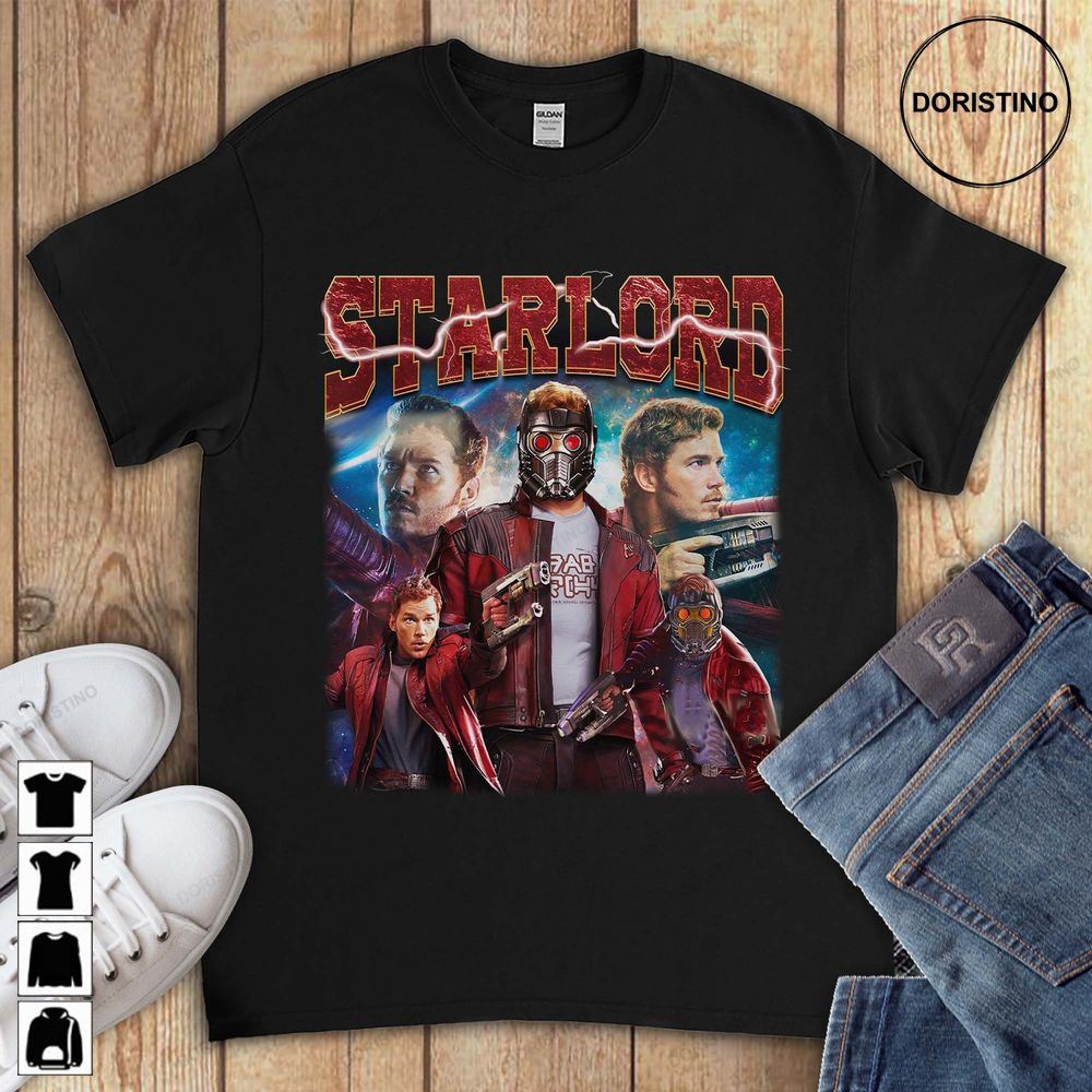 Star-lord Guardians Of The Galaxy Vintage Comic Unisex For Men Women Trending Style
