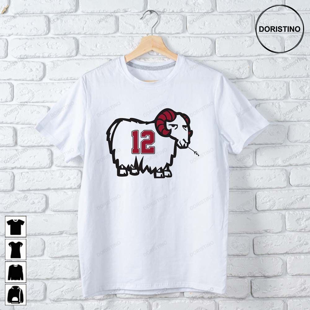 Tom Brady Goat 12 Nfl Football Fan Unisex For Men Women Art Trending Style