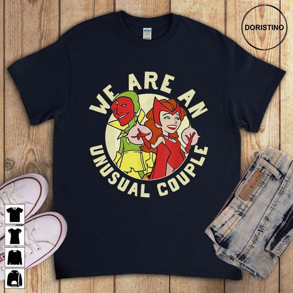 We Are An Unusual Couple Wandavision Vintage Comic Unisex For Men Women Awesome Shirts