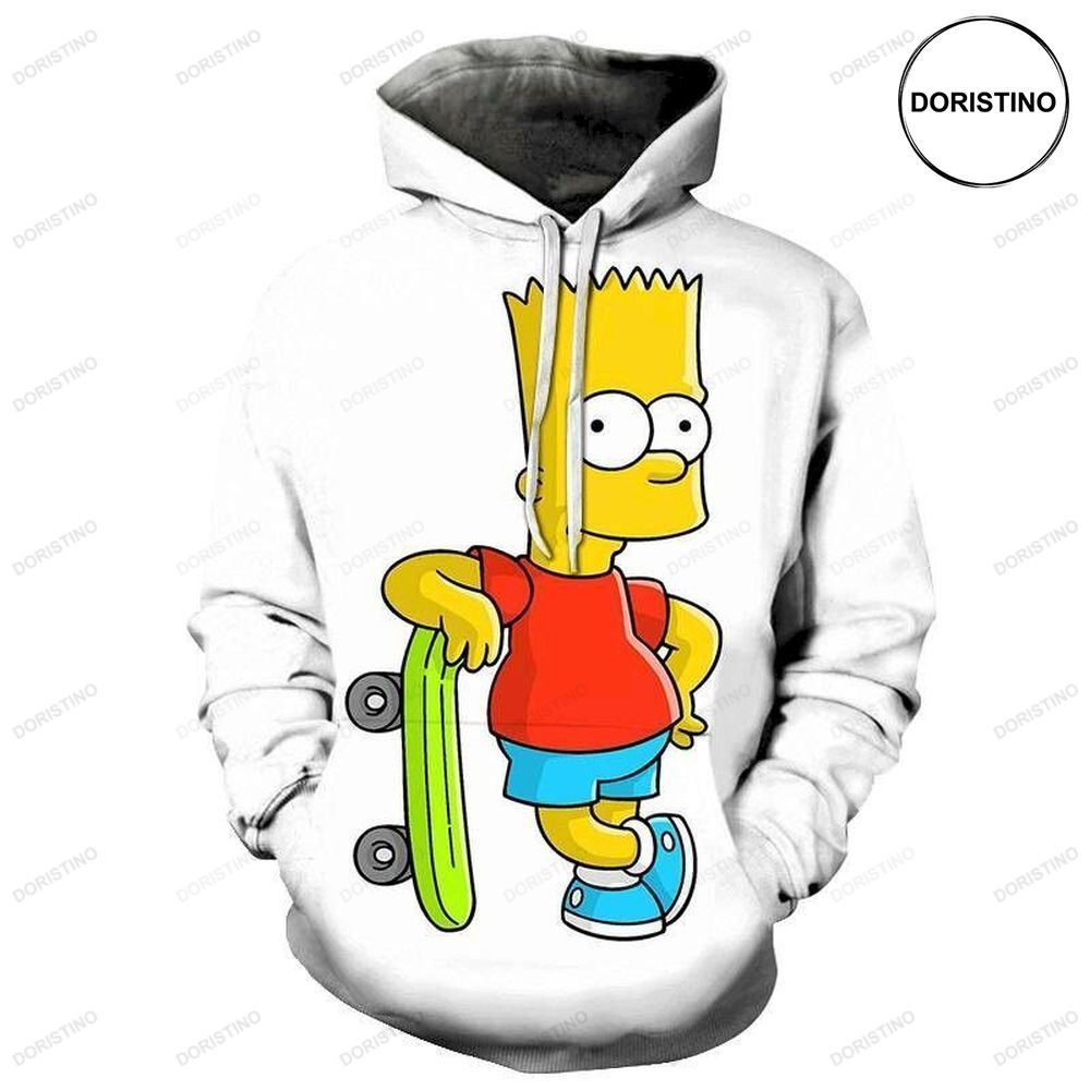 Bart Simpson The Simpson Cartoon Awesome 3D Hoodie
