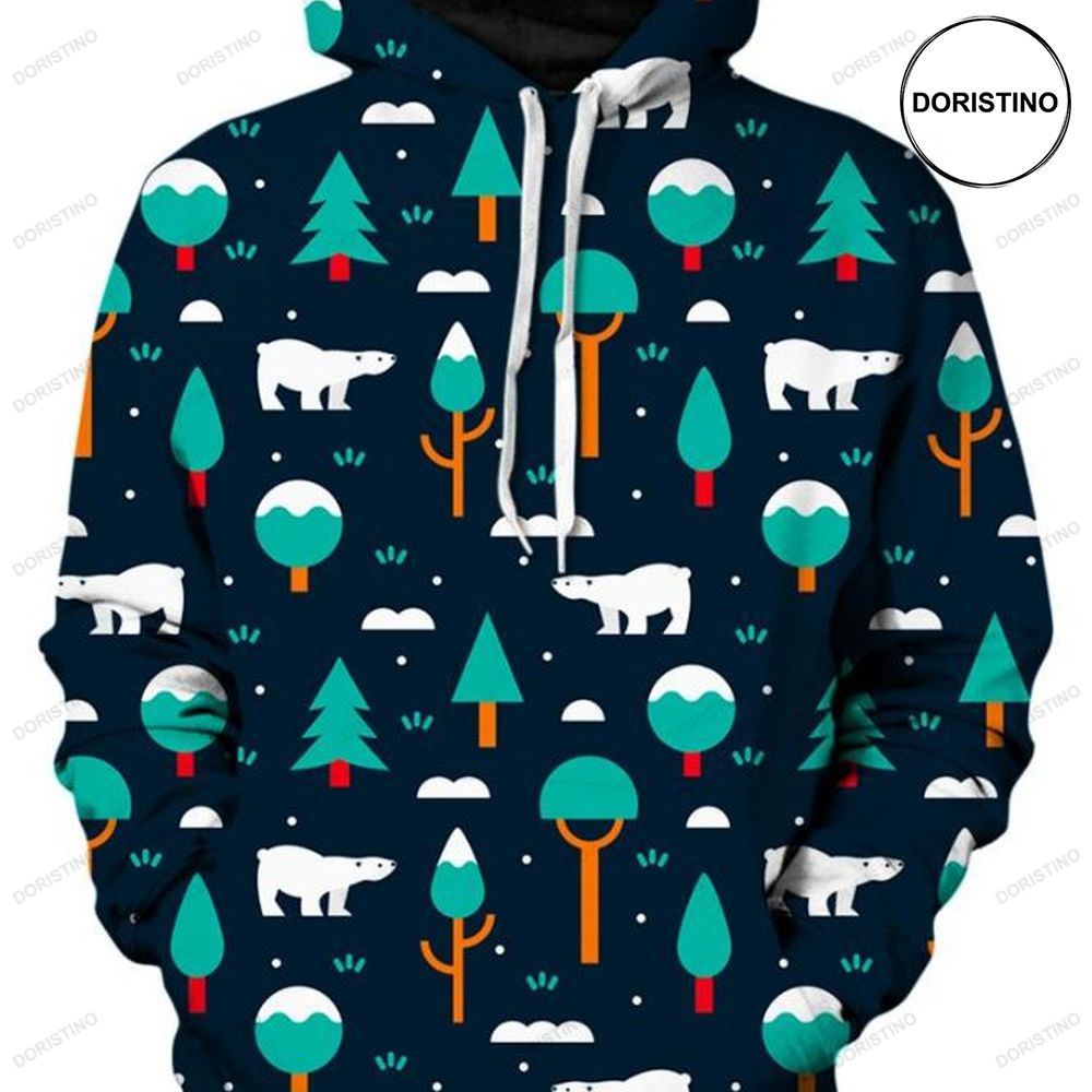 Bear Brillz Christmas Limited Edition 3d Hoodie