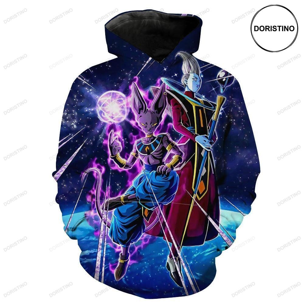 Beerus And Whis Dragon Ball Super Beerrus All Over Print Hoodie