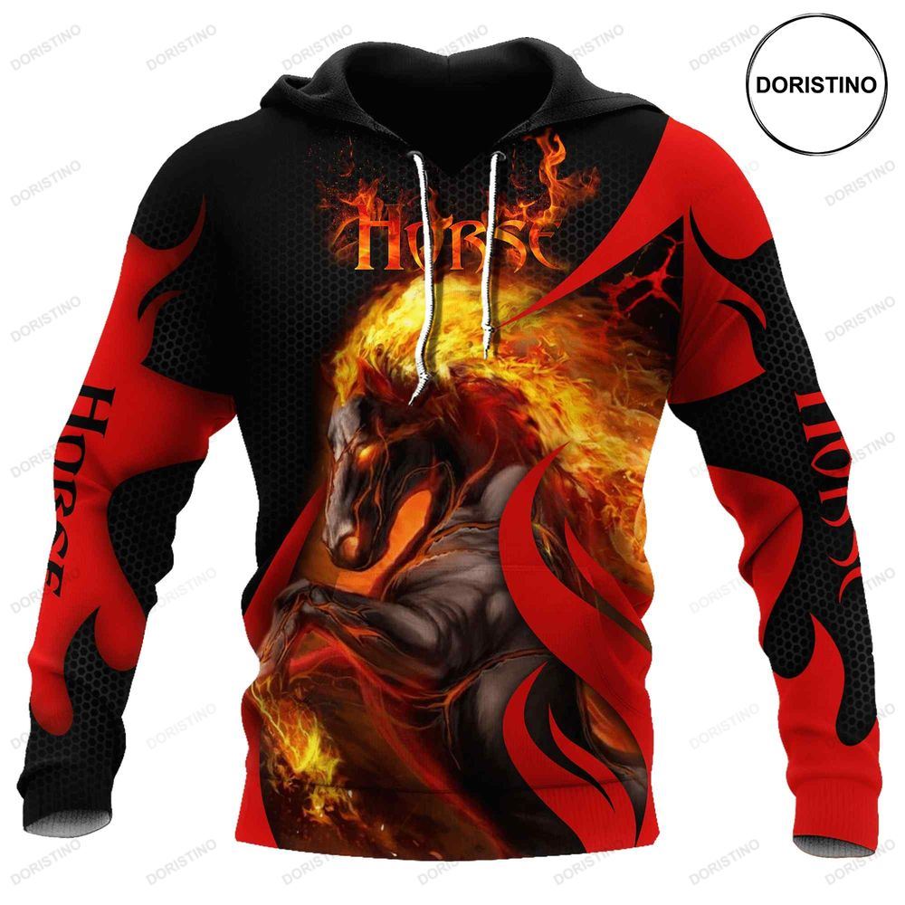 Black Horse Ed Limited Edition 3d Hoodie